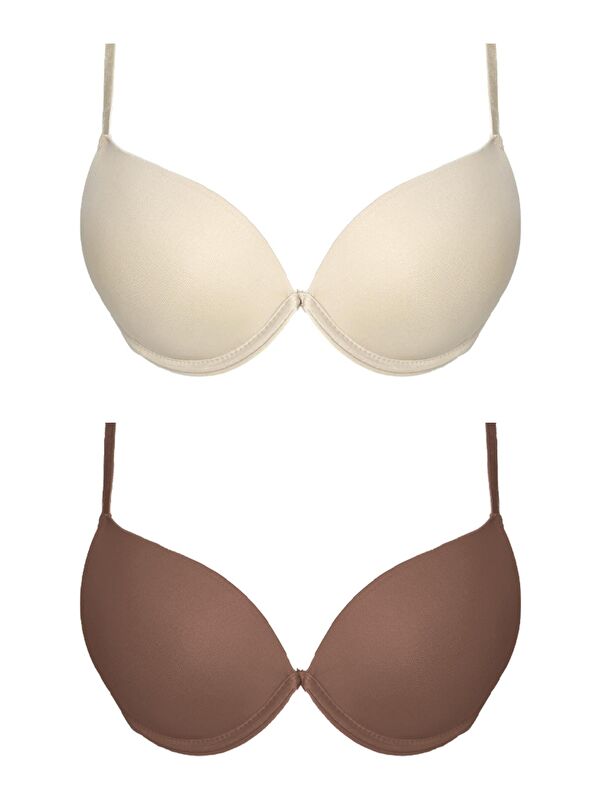 Cottonhill Lol Up Push Up Balenli Sütyen 2'Li Paket-2