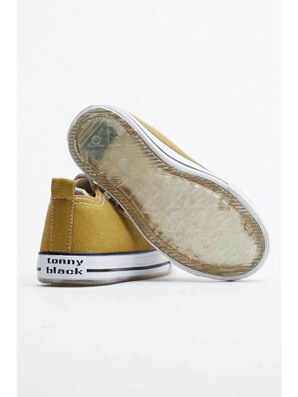 Çocuk Unisex Hardal Işıklı Spor Ayakkabı Tb998 - Görsel 5