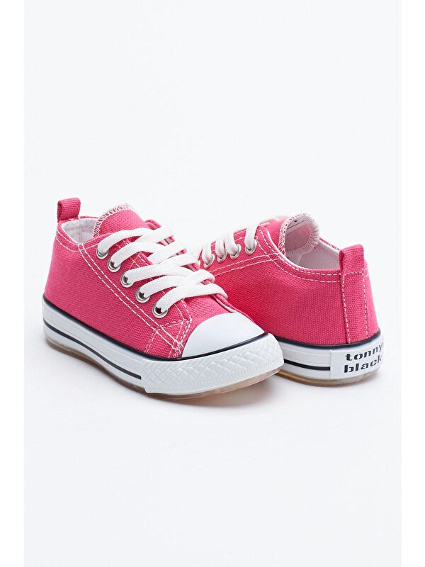 Çocuk Unisex Fuşya Işıklı Spor Ayakkabı Tb998 - Görsel 3