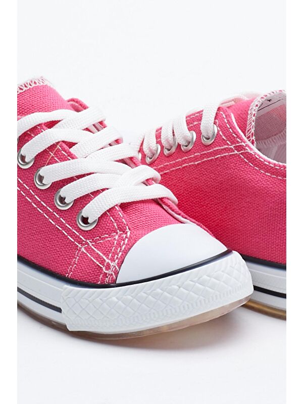 Çocuk Unisex Fuşya Işıklı Spor Ayakkabı Tb998 - Görsel 4