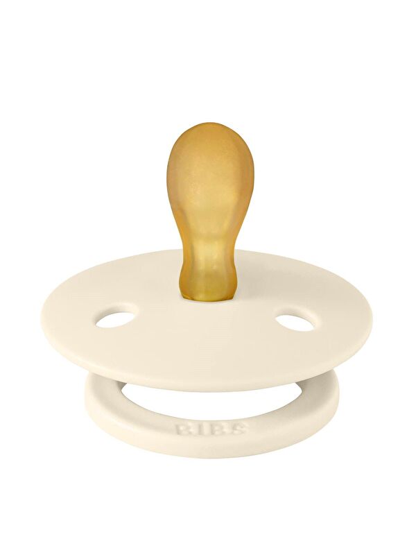 Bibs Colour Simetrik Kauçuk Emzik-Ivory 6 Ay+