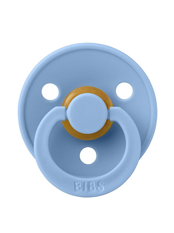 Bibs Colour Kauçuk Emzik - Sky Blue 0-6 Ay