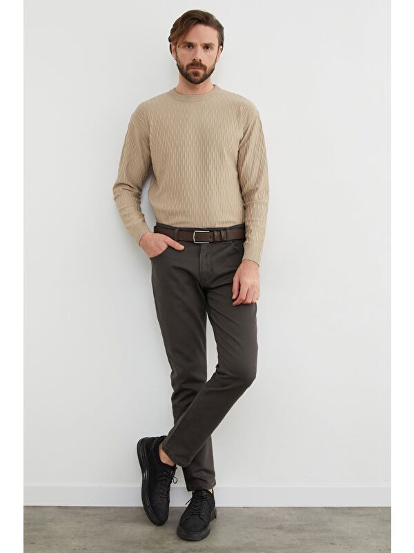 Fullamoda Fermuarlı Slim Fit Jean