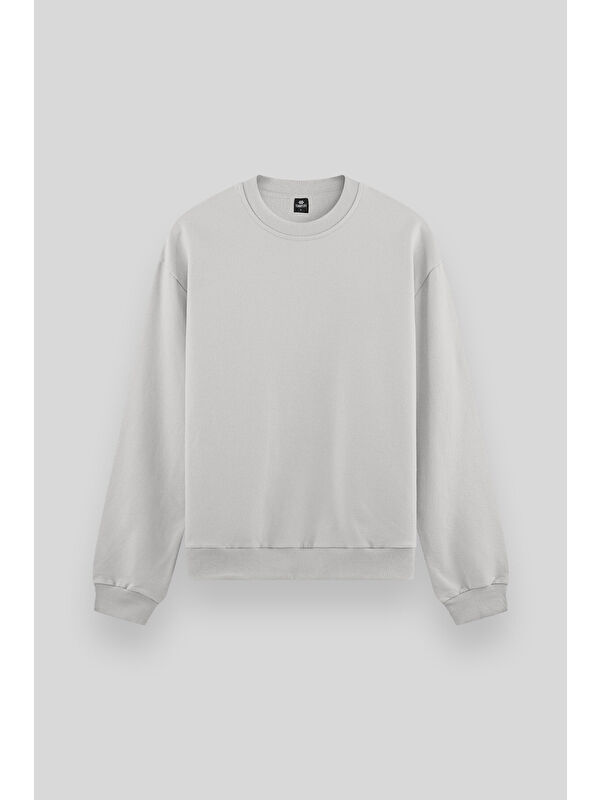 Tommylife Taş Basic O Yaka Rahat Form Erkek Sweatshirt - 88053