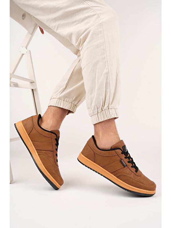 Jima Erkek Günlük Casual Bağcıklı Sneaker Spor Ayakkabı - Görsel 3