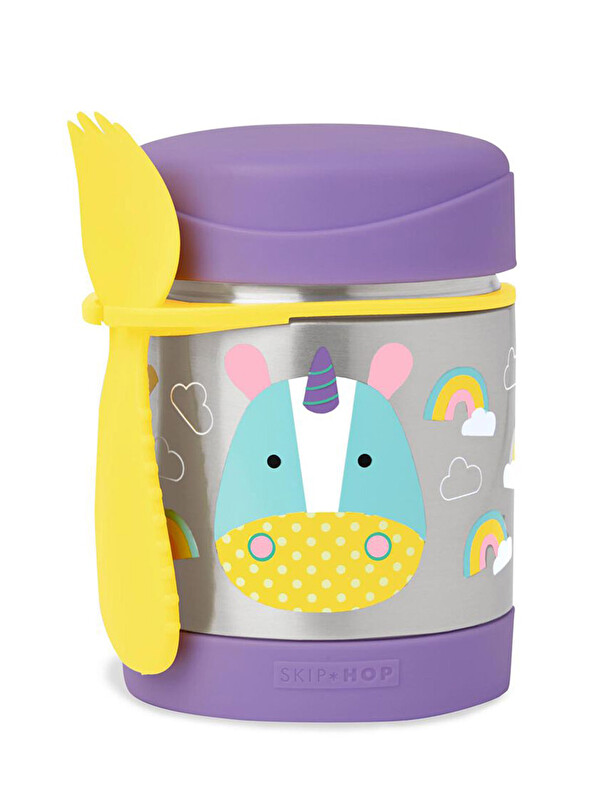 Skip Hop Paslanmaz Çelik Mama Saklama Termosu Set