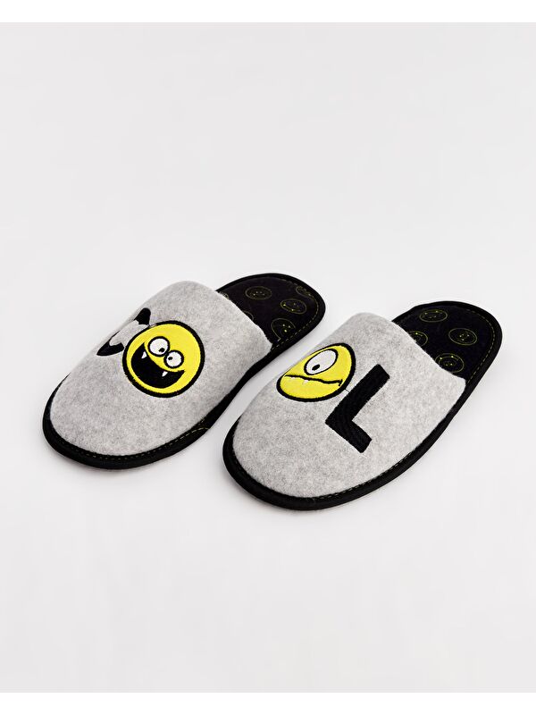 Chirpy Erkek Emojili Ev Terliği - COLL-S