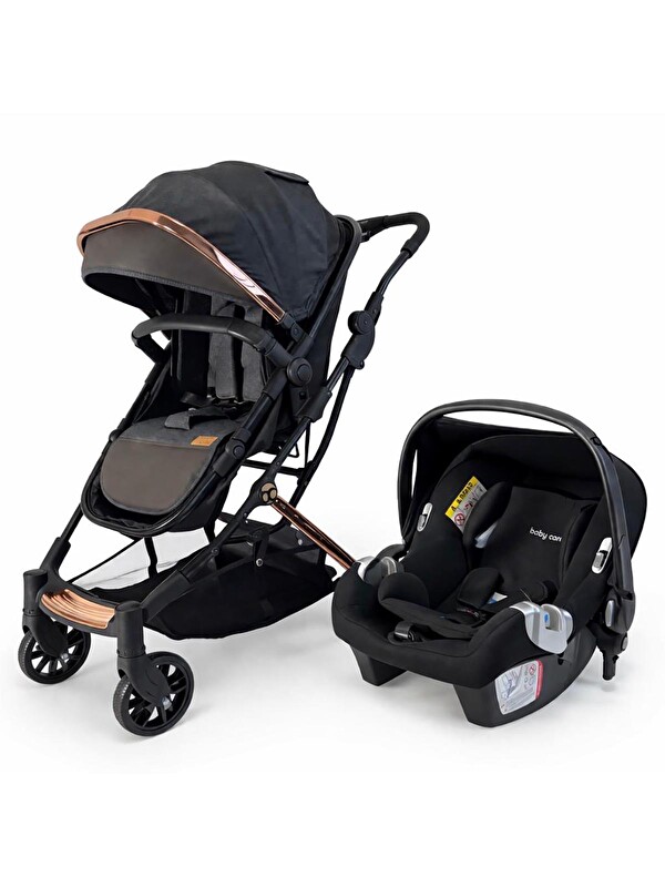 Babycare Pasifik Travel Sistem Bebek Arabası - Siyah
