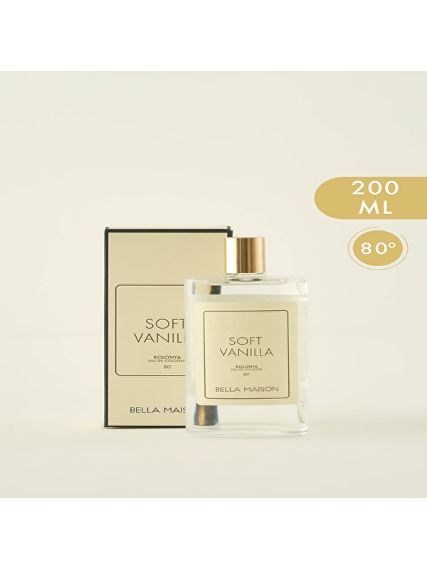 Bella Maison Soft Vanilla Kolonya Sarı (200 ml)