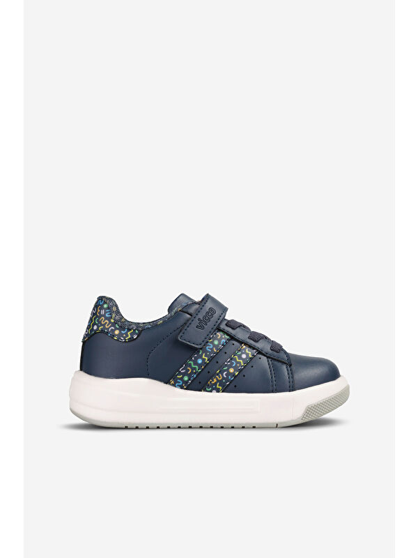 Vicco Pukky Işıklı Erkek Bebek Lacivert Sneaker