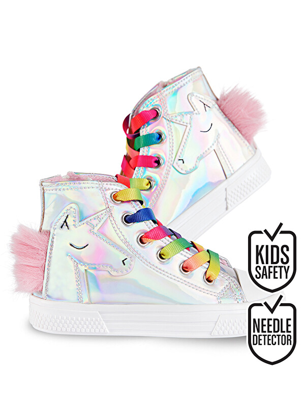 Denokids Hologramlı Kız Sneakers