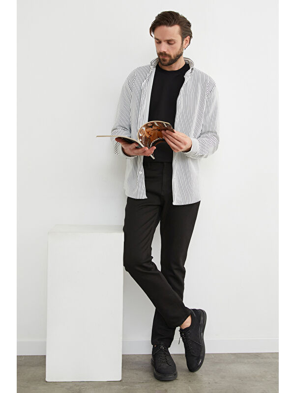 Fullamoda Fermuarlı Slim Fit Jean