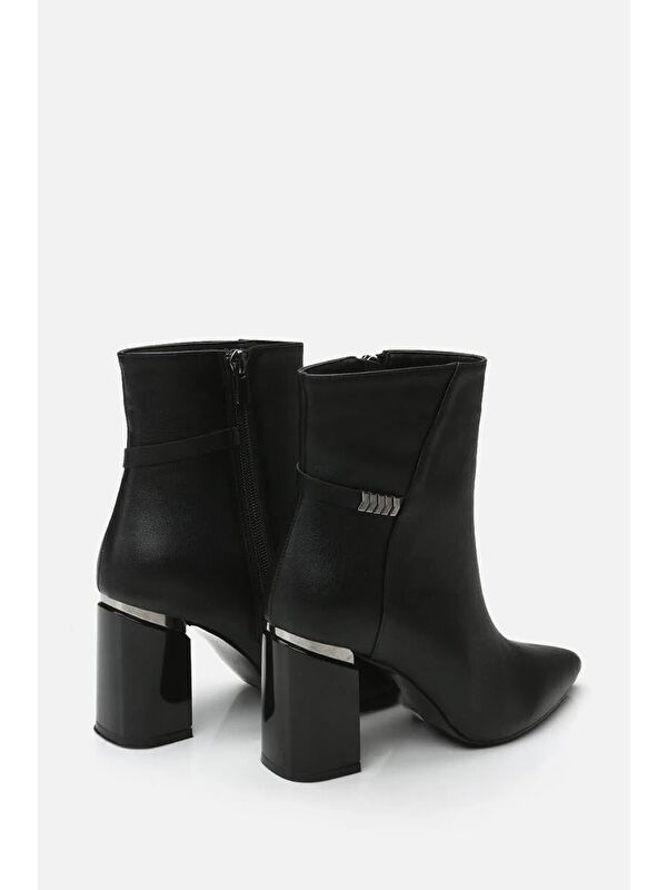 Yaya By Hotiç Kahverengi Yaya By Hotiç Yaya By Kadın Fermuarlı Kalın Topuklu Bot