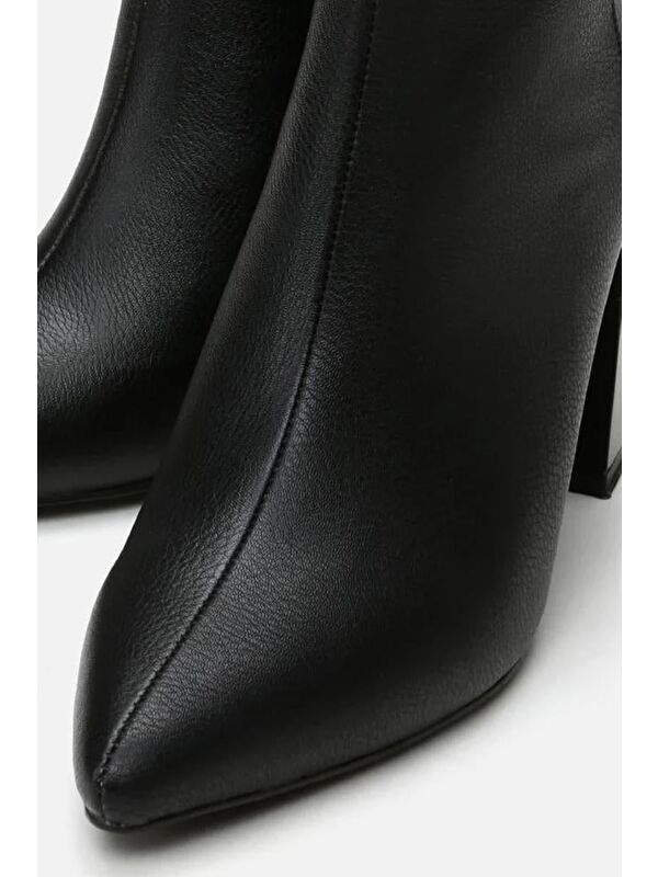 Yaya By Hotiç Kahverengi Yaya By Hotiç Yaya By Kadın Fermuarlı Kalın Topuklu Bot