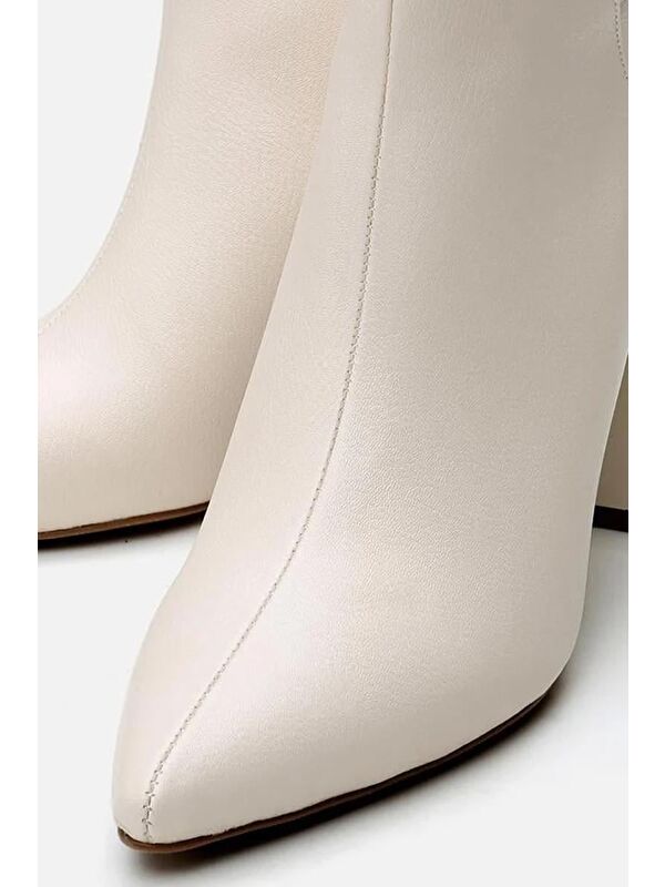 Yaya By Hotiç Kahverengi Yaya By Hotiç Yaya By Kadın Fermuarlı Kalın Topuklu Bot