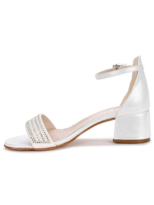 Elinor Vakko Günlük Kız Çocuk 3 Cm Topuklu Sandalet Abiye Ayakkabı - Görsel 6