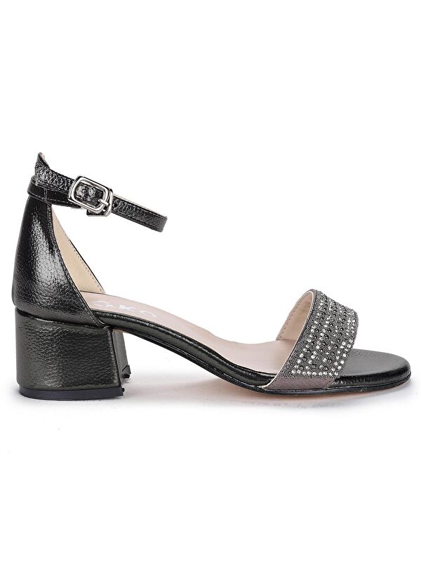 Elinor Vakko Günlük Kız Çocuk 3 Cm Topuklu Sandalet Abiye Ayakkabı - Görsel 5