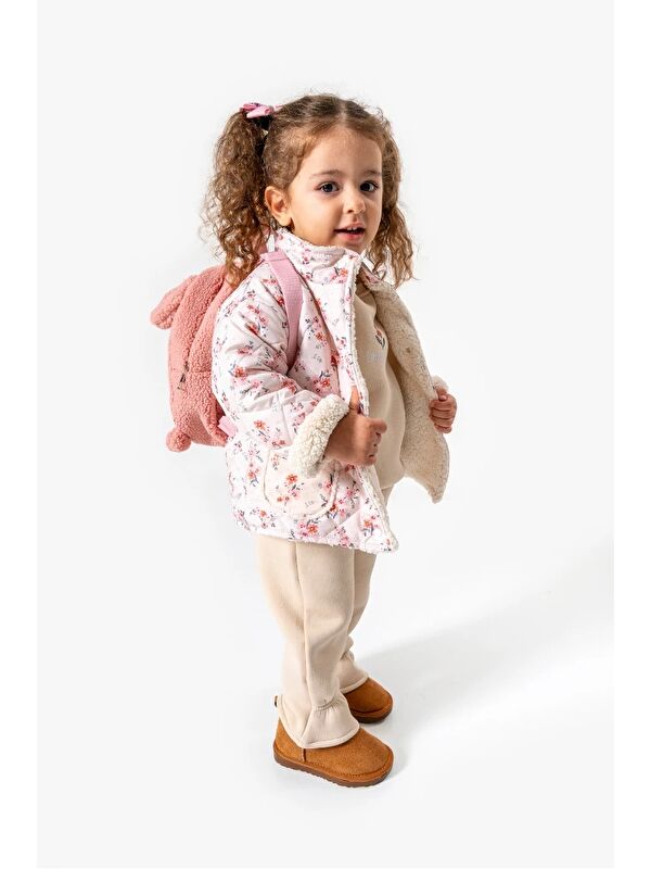 Jikko Baby Çiçek Desenli 3’lü Bebek Takım 8170