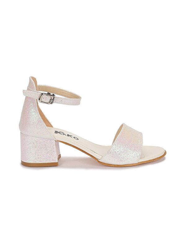 Alexa Günlük Kız Çocuk 4 Cm Topuklu Sandalet Abiye Ayakkabı - Görsel 5