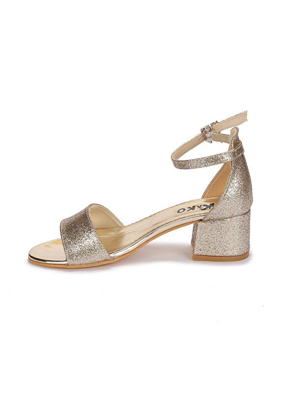 Alexa Günlük Kız Çocuk 4 Cm Topuklu Sandalet Abiye Ayakkabı - Görsel 6