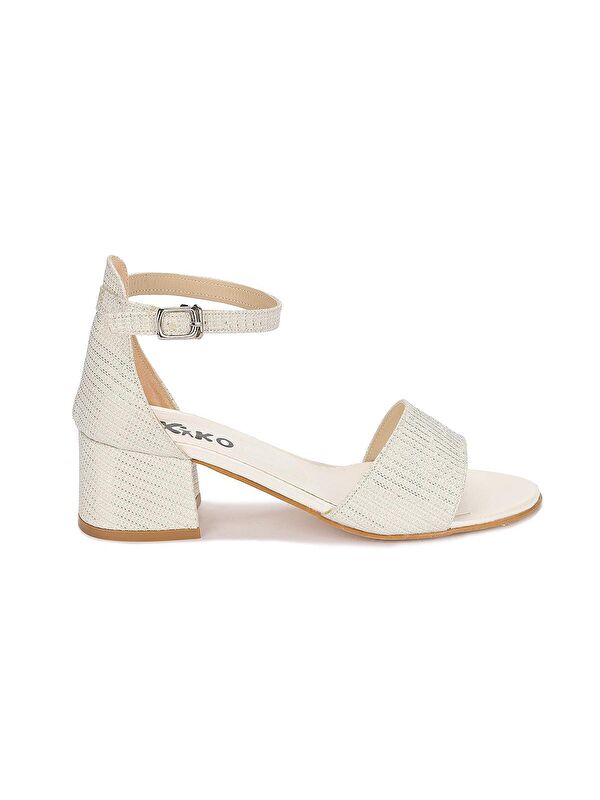 Alexa Günlük Kız Çocuk 3 Cm Topuklu Sandalet Abiye Ayakkabı - Görsel 5