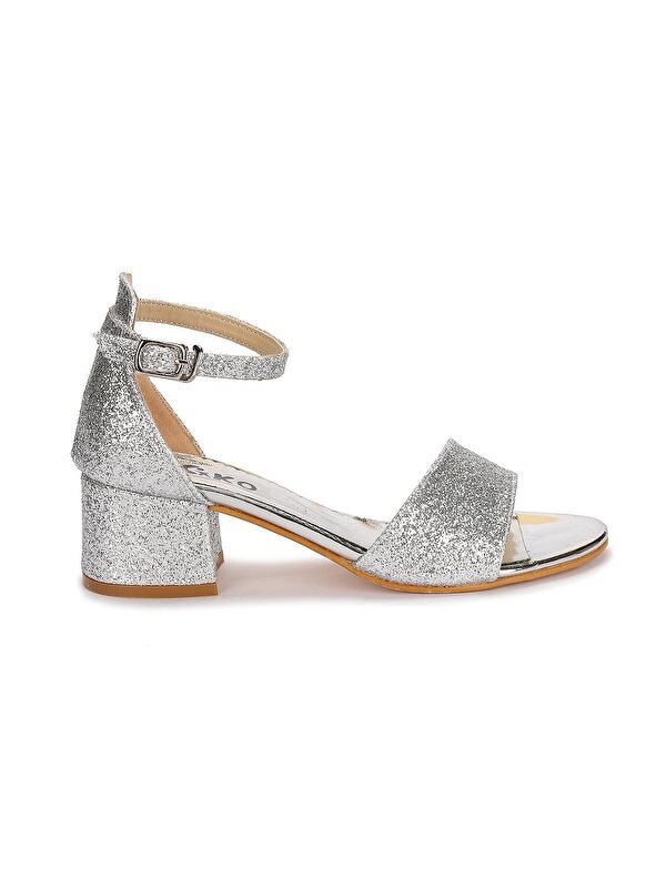 Alexa Günlük Kız Çocuk 4 Cm Topuklu Sandalet Abiye Ayakkabı - Görsel 5