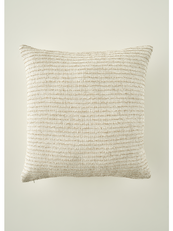 Bella Maison Bianca Dolgulu Dekoratif Yastık Krem (43x43 cm)