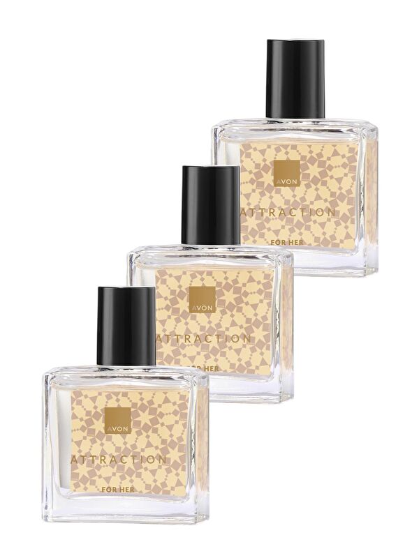 AVON Attraction Kadın Parfüm Edp 30 Ml. Üçlü Set