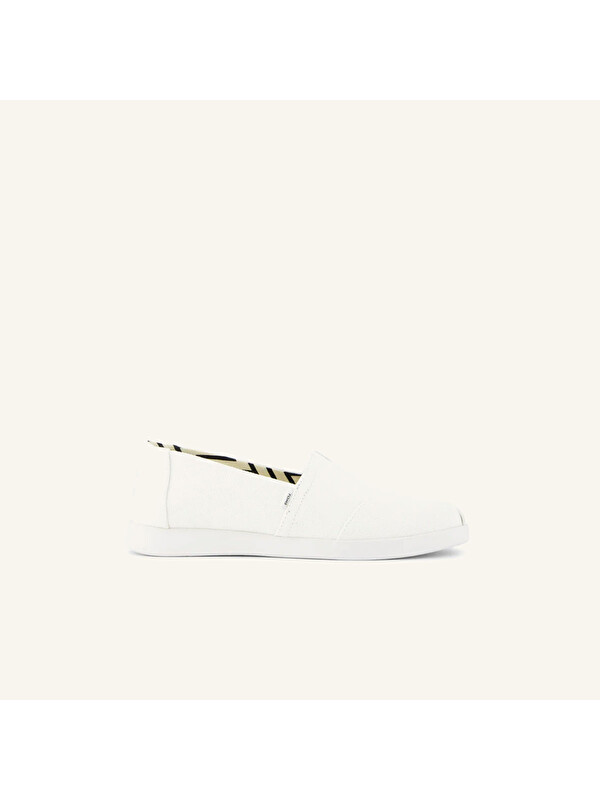 Toms Alpargata Plus Kadın Espadril Beyaz