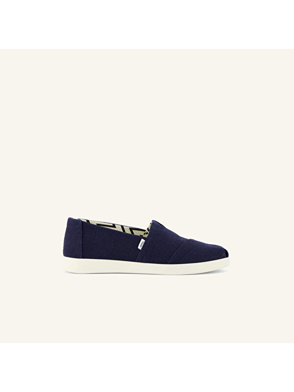 Toms Alpargata Plus Kadın Espadril Lacivert