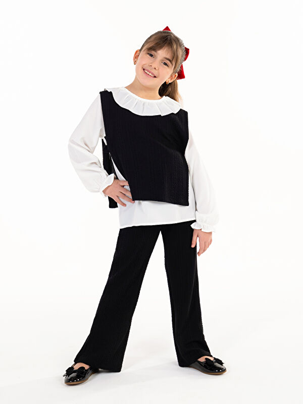 Civil Girls Kız Çocuk Takım 6-9 Yaş Siyah