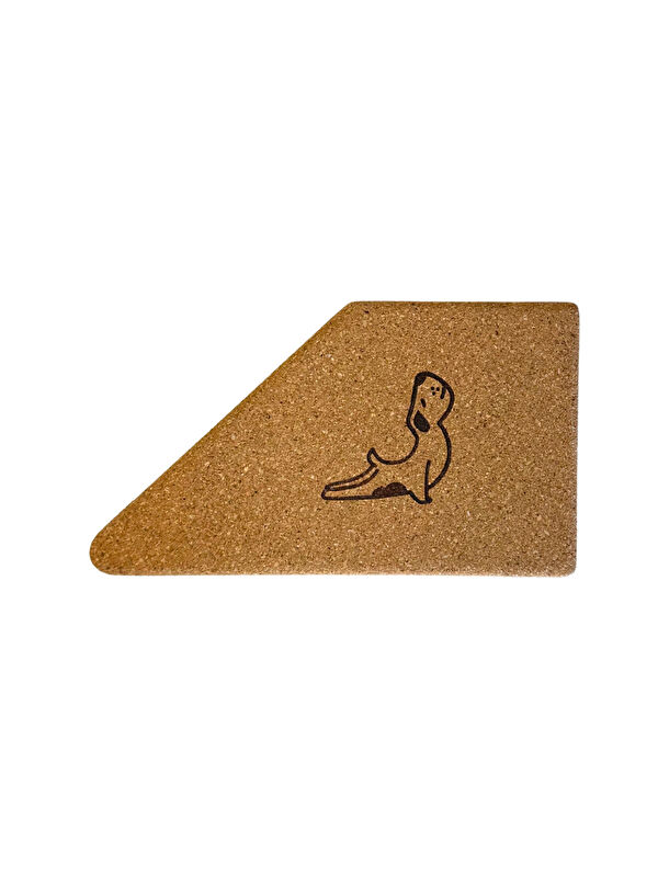 Petarya Nature Serisi Mantar Yarım Yoga Bloku