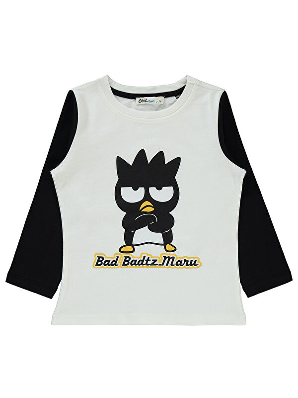 Civil Boys Erkek Çocuk Sweatshirt 2-5 Yaş Ekru