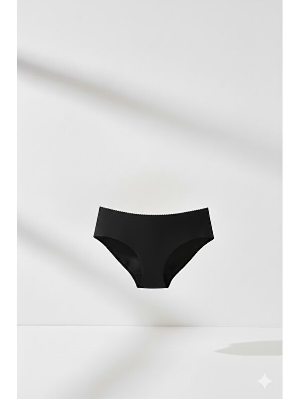 C&City C12702 Kadın Mama Lazer Slip Korse Siyah