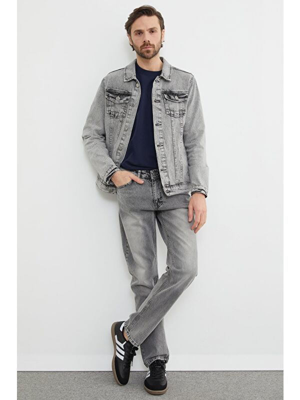 Fullamoda Fermuarlı Baggy Jean