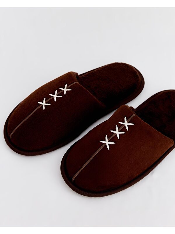 NORM - Desenli Erkek Ev İçi Terlik - Görsel 3