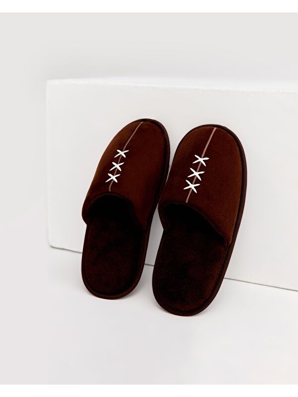 NORM - Desenli Erkek Ev İçi Terlik - Görsel 4