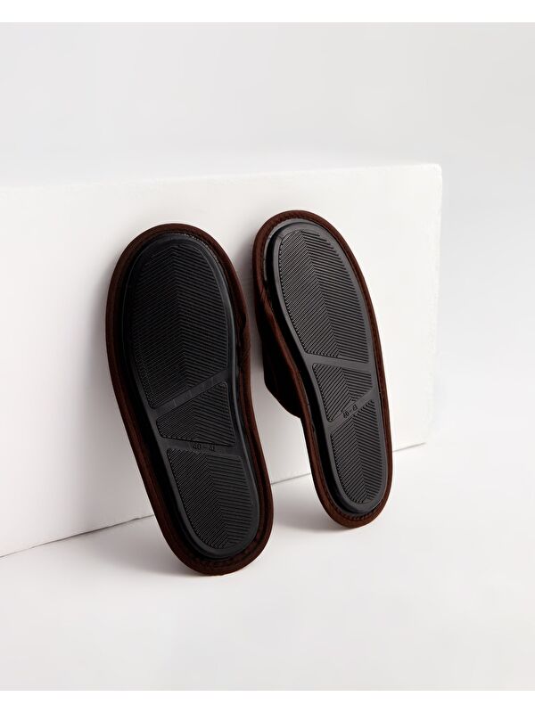 NORM - Desenli Erkek Ev İçi Terlik - Görsel 5