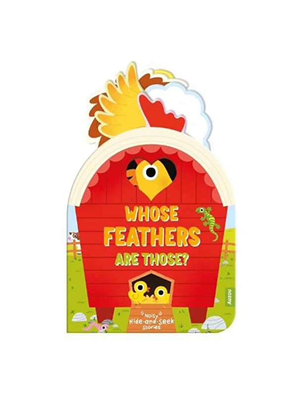 Auzou Publishing Noisy Hide and Seek: Whose Feathers Are Those?