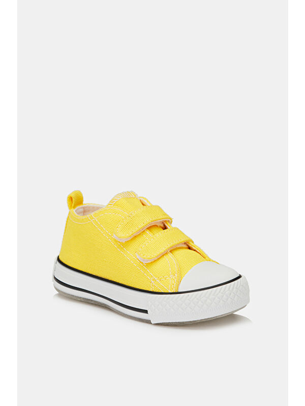 Pino Işıklı Unisex Okul Öncesi Sarı Spor Ayakkabı - Görsel 3