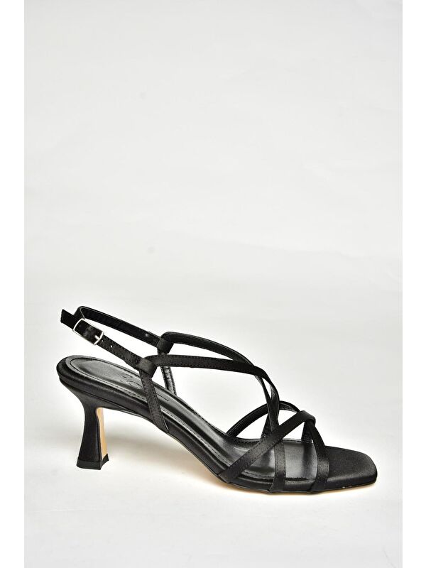 Siyah Kadın Topuklu Ayakkabı U5695197 - Görsel 3