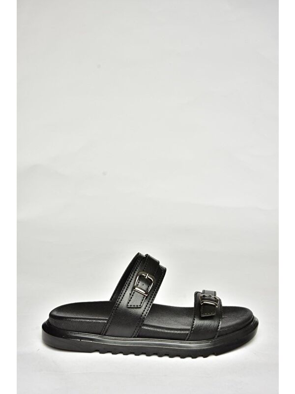 Siyah Kadın Terlik U7256422 - Görsel 3