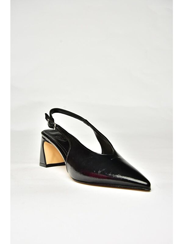 Siyah Kadın Topuklu Ayakkabı U6540800 - Görsel 4
