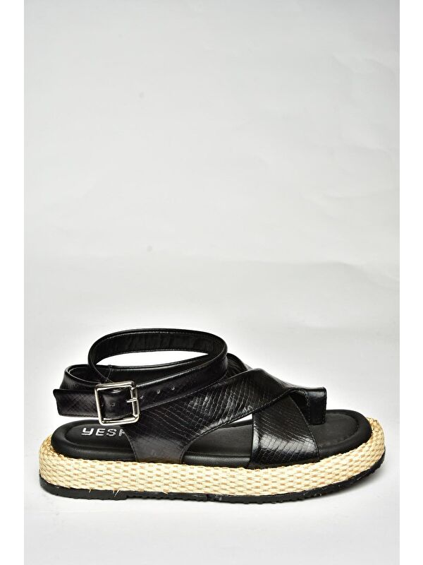 Siyah Kadın Sandalet U9732645 - Görsel 3