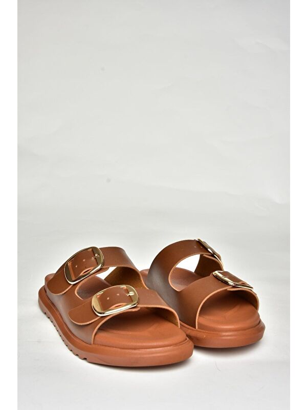 Taba Kadın Terlik U7250421 - Görsel 4