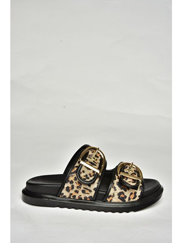 Siyah Kadın Terlik U7257920 - Görsel 4