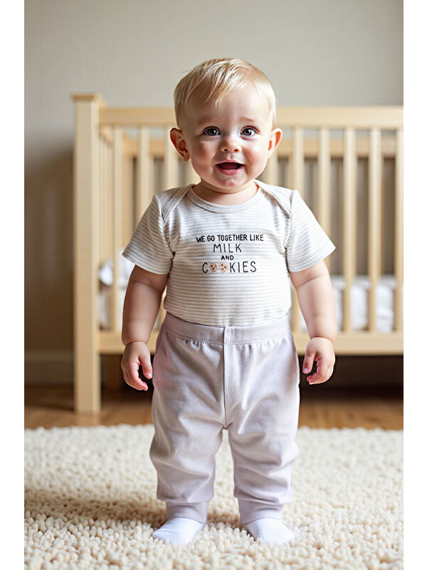 Carter's Bebek Gri 3Lü Set