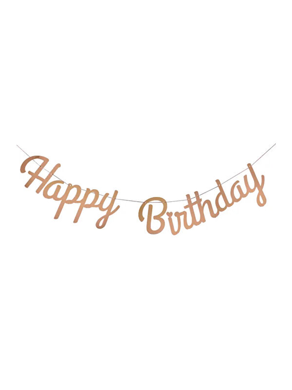 Le Mabelle Rose Happy Birthday Banner