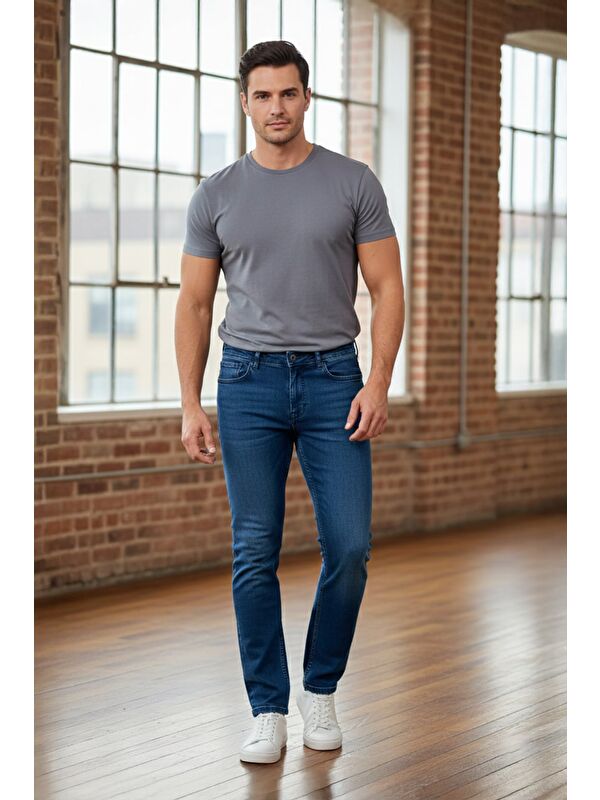 Fullamoda Büyük Beden Regular Fit Jean