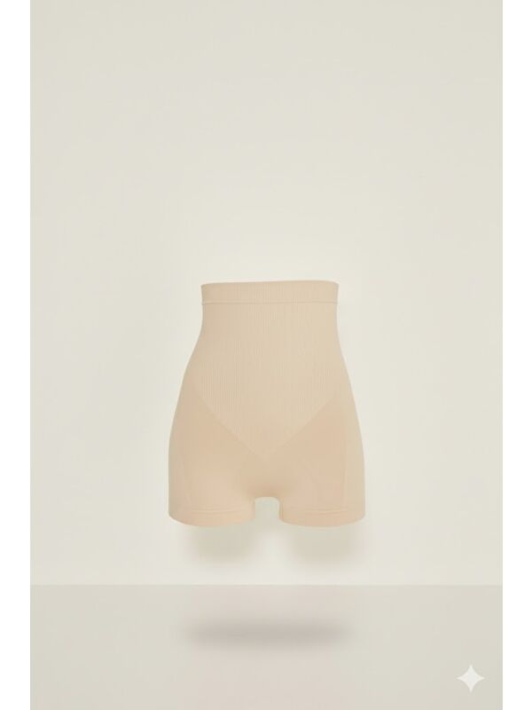 C&City C12047 Kadın Boxer Korse Ten